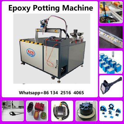 automatische doseringsmachine voor het ontgassen, proportioneren, mengen en met hoge precisie doseren van twee bestanddelenharsen (epoxy,