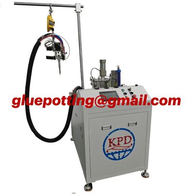 ab 2k Twee-deelcomponent Vloeibare Silicone Epoxy Hars Pu Lijm Dispensing Mixing Potting Filling Machine
