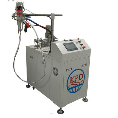 Verwarmingsfunctie in tweecomponenten-dispenseringsmixersystemen met houten verpakkingsmateriaal