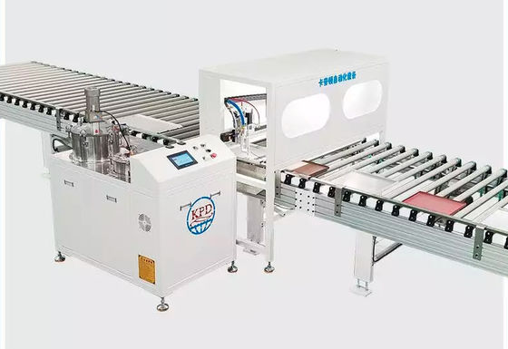 Rockwool Sandwich Panel Gluing PUR Bonding Machine met video-outgoing-inspectie