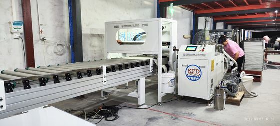 Elektronische onderdelen AB-deel PU-lijmsproeiingsmachine voor roestvrijstalen panelen