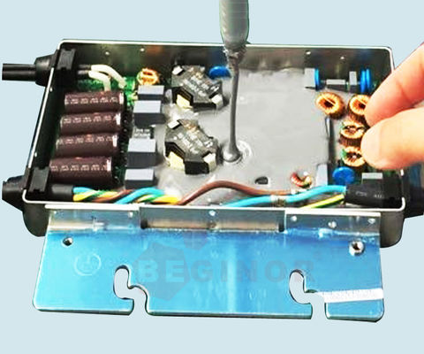 Semi-automatische AB lijmverdeler met statische en dynamische mengmachine