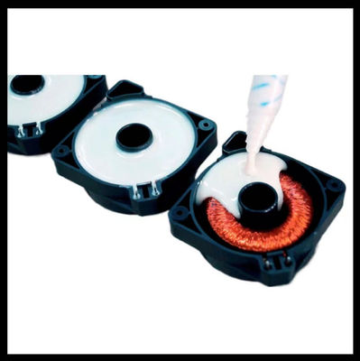 Kleefpotmachine voor het gieten van hars van twee componenten AB PU epoxy siliconen materiaal