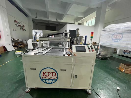 Geavanceerde LED-lampen AB Glue Potting Machine voor etiketten en sleutelhangers Magnetics