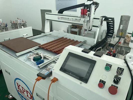 AB Tweecomponenthars dispenserende potmachine voor transformatoren en inductor spoelen