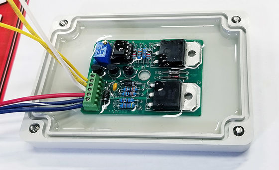 Professionele tweecomponenten pottenmachine en pcb