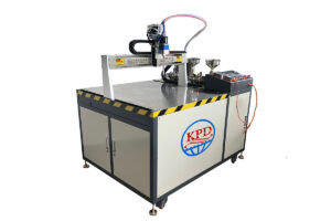 Automatische dispenser voor het meten van epoxyhars voor twee componenten van polyurethaan