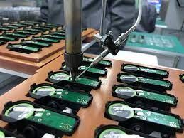 Epoxypottingmachine voor bandenspanningscontrole Sensor LED-lichten inbegrepen