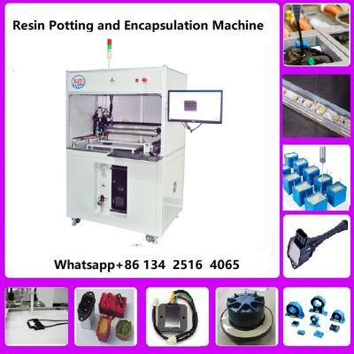 3 as 2K AB lijm twee componenten epoxy mixer dispenser voor relais en inductor potting en inkapseling