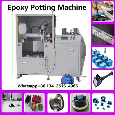 3 as 2K AB lijm twee componenten epoxy mixer dispenser voor relais en inductor potting en inkapseling