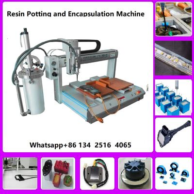 Automatische 2 componenten potten dispensing dosering Glue Dispenser giet systeem
