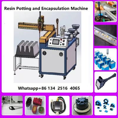 3 as 2K AB lijm twee componenten epoxy mixer dispenser voor relais en inductor potting en inkapseling