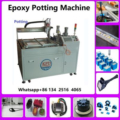 3 as 2K AB lijm twee componenten epoxy mixer dispenser voor relais en inductor potting en inkapseling